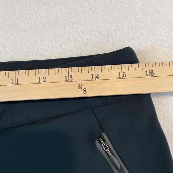 Columbia Skort Womens M Black Pull On Zipper Front Pockets A-Line Golf Tennis - Picture 5 of 12